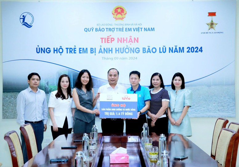 Ủng hộ trẻ em bị ảnh hưởng bão lũ năm 2024 (15/09/2024)